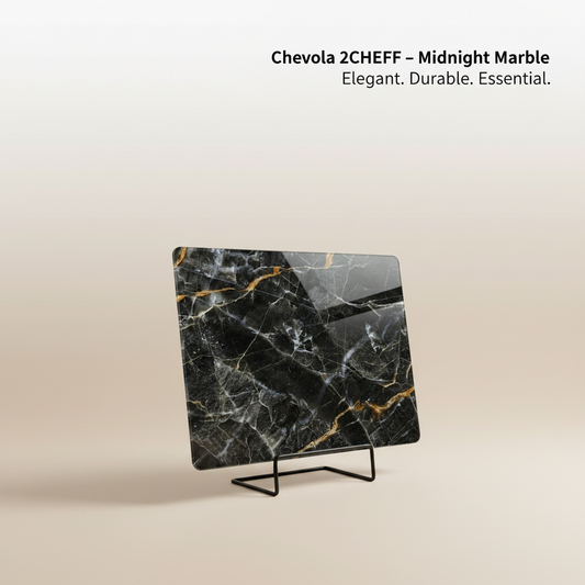 Chevola 2CHEFF – Midnight Marble Cutting Board