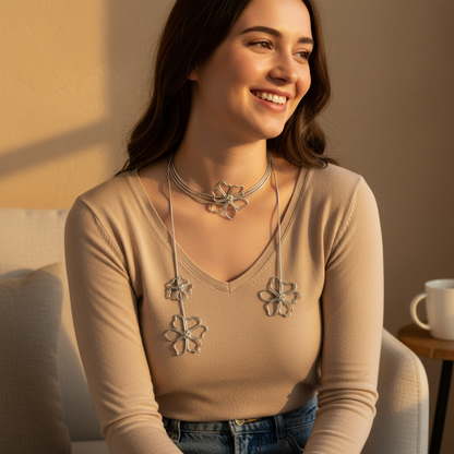 ROBIN NECKLACE SILVER