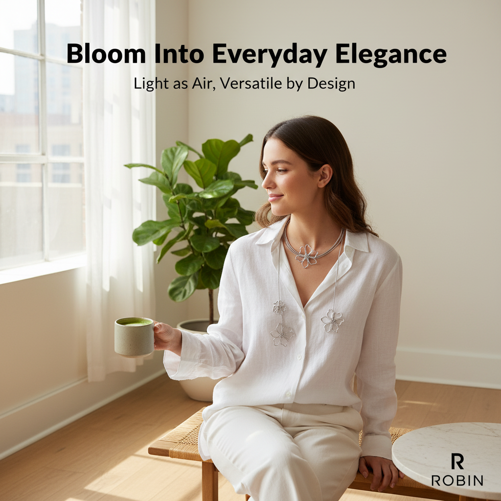 ROBIN NECKLACE SILVER