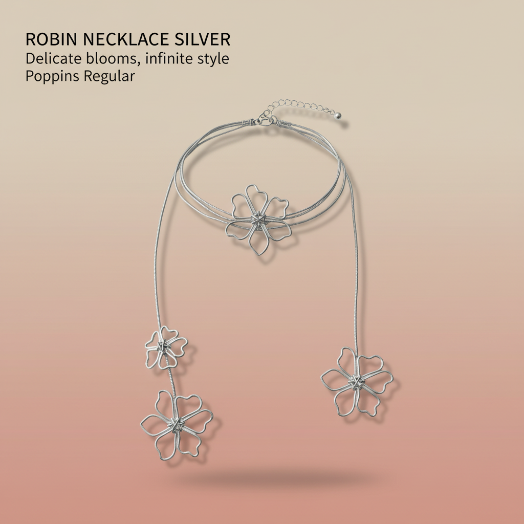 ROBIN NECKLACE SILVER