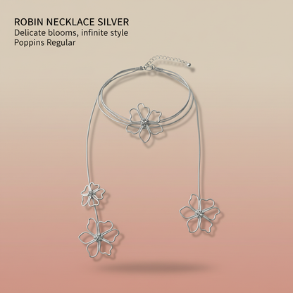 ROBIN NECKLACE SILVER