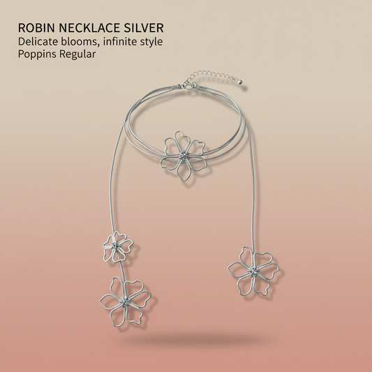 ROBIN NECKLACE SILVER